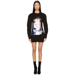 VERSACE Sportivo Felpa Donna Printed Sweater Dress
